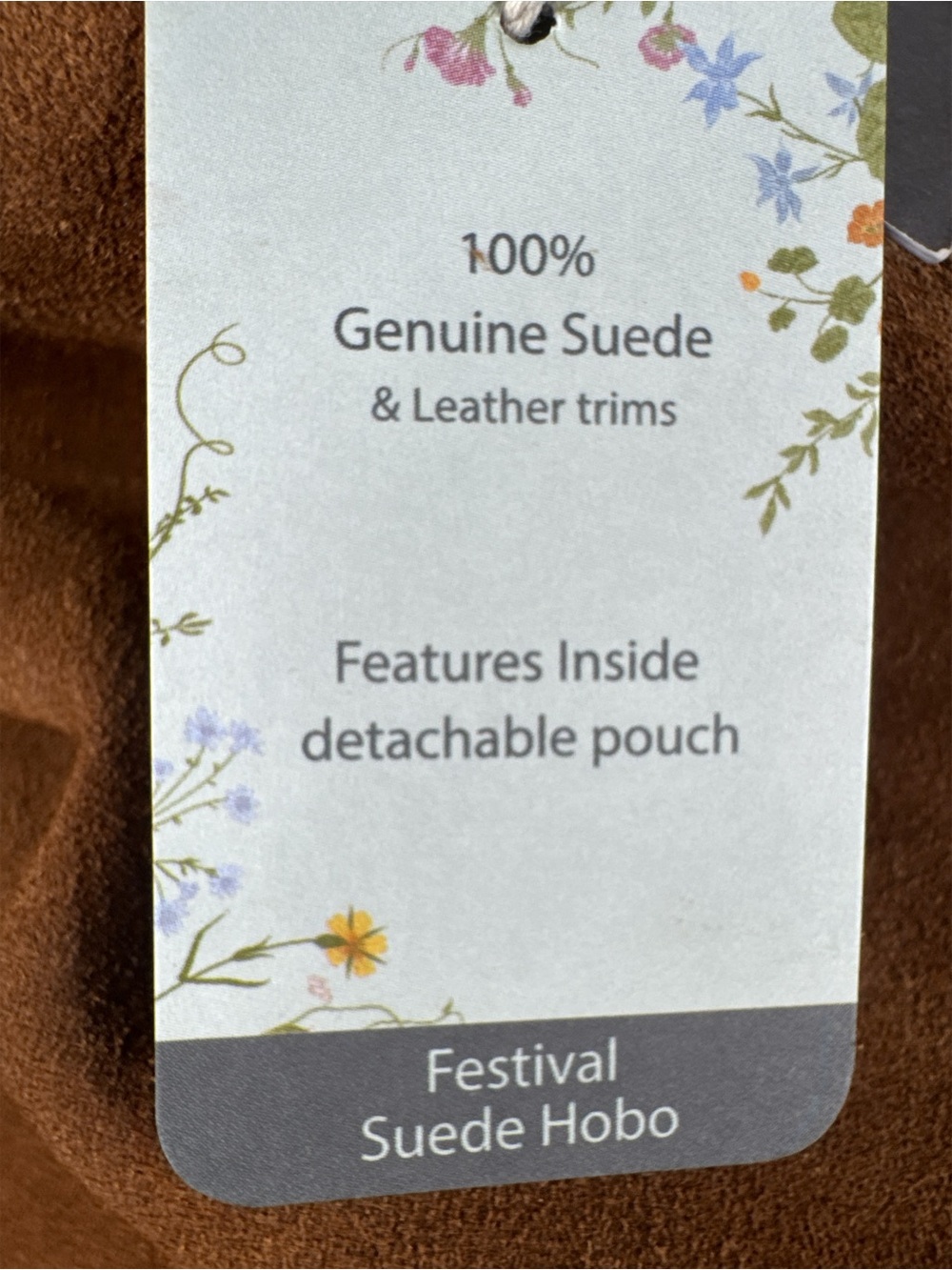 HAUTE HIPPIE Festival Suede Hobo Bag - Picture 8 of 8